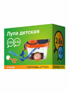 Банка для насекомых с лупой и пинцетом Орбита OT-INL80